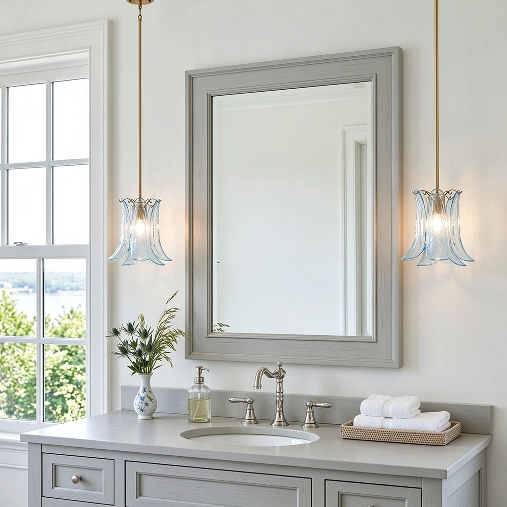Fiorella Petal Glass Pendant Light