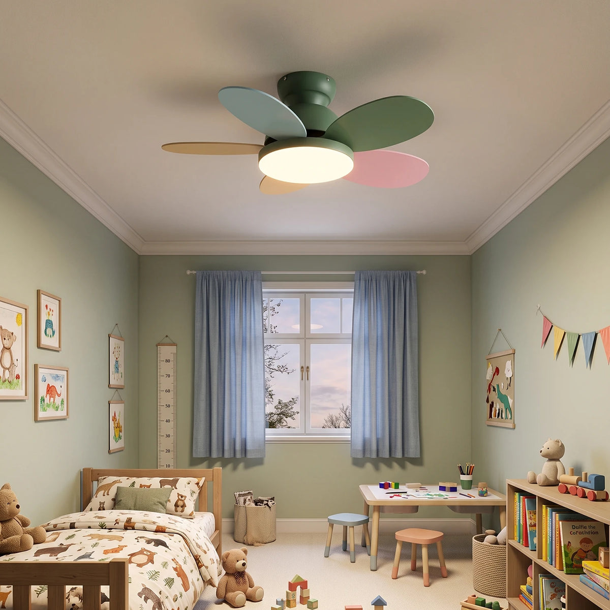 مروحة Children's Integrated LED Ceiling