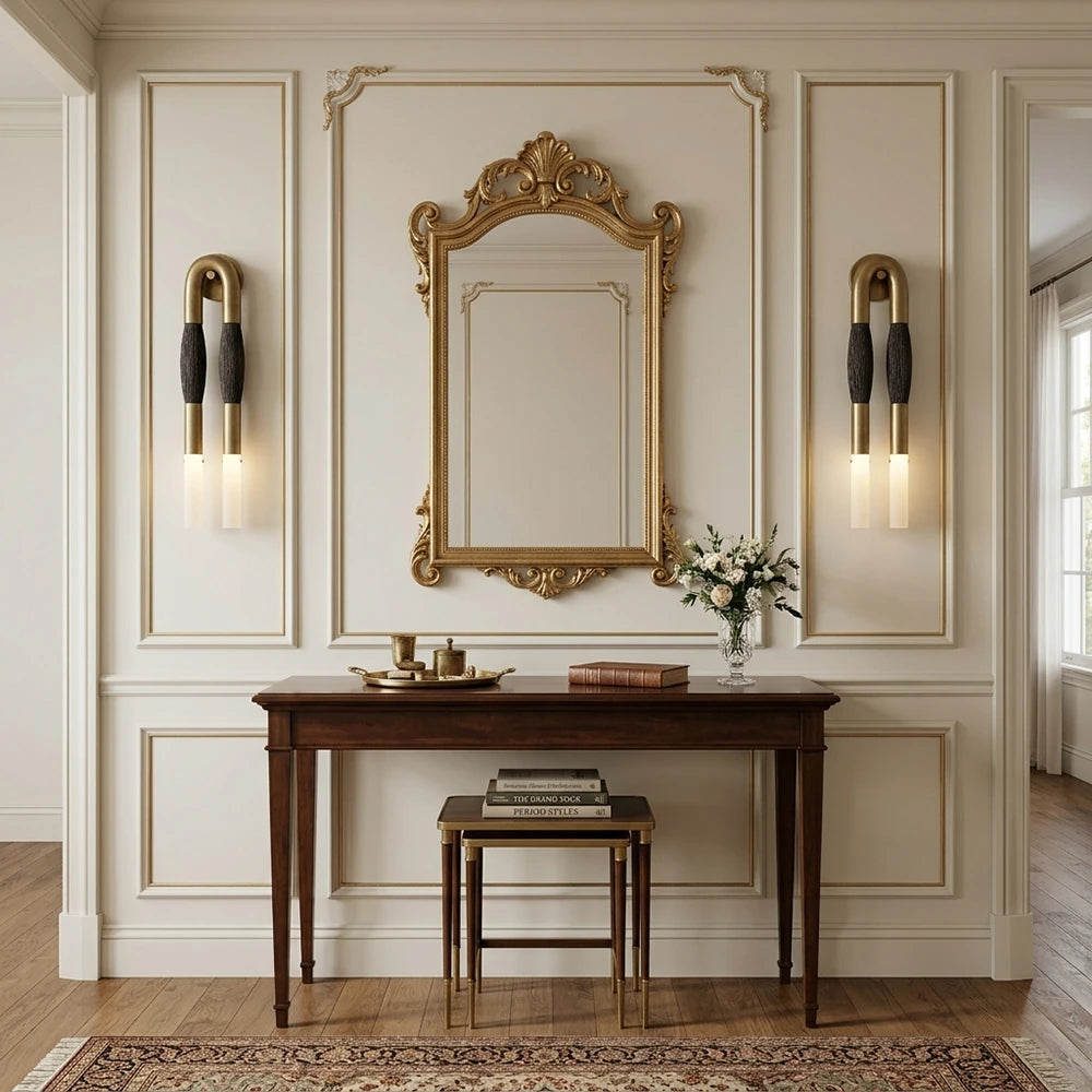 Shaped Double Wall Sconce