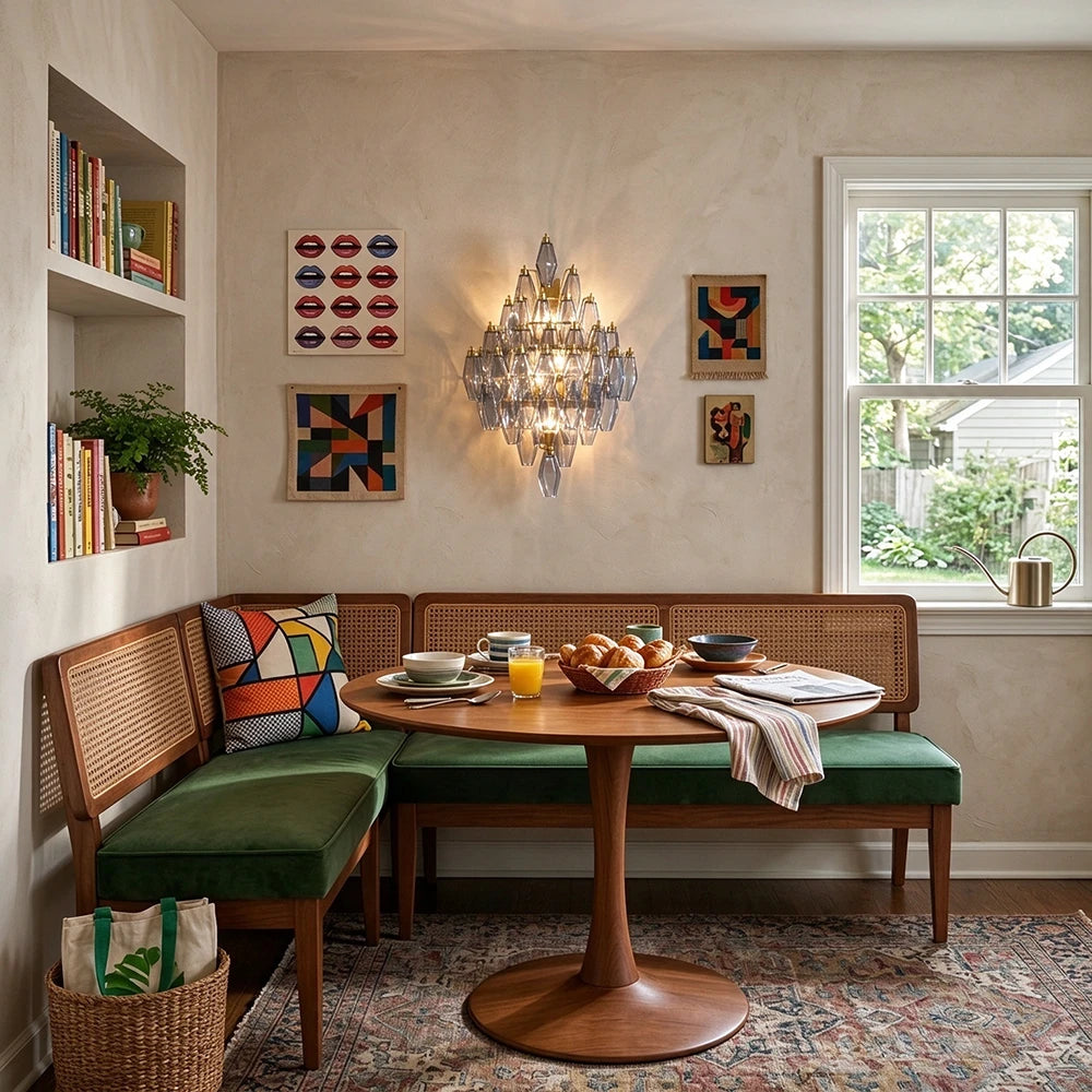 Vesper Tiered Geometric Wall Sconce