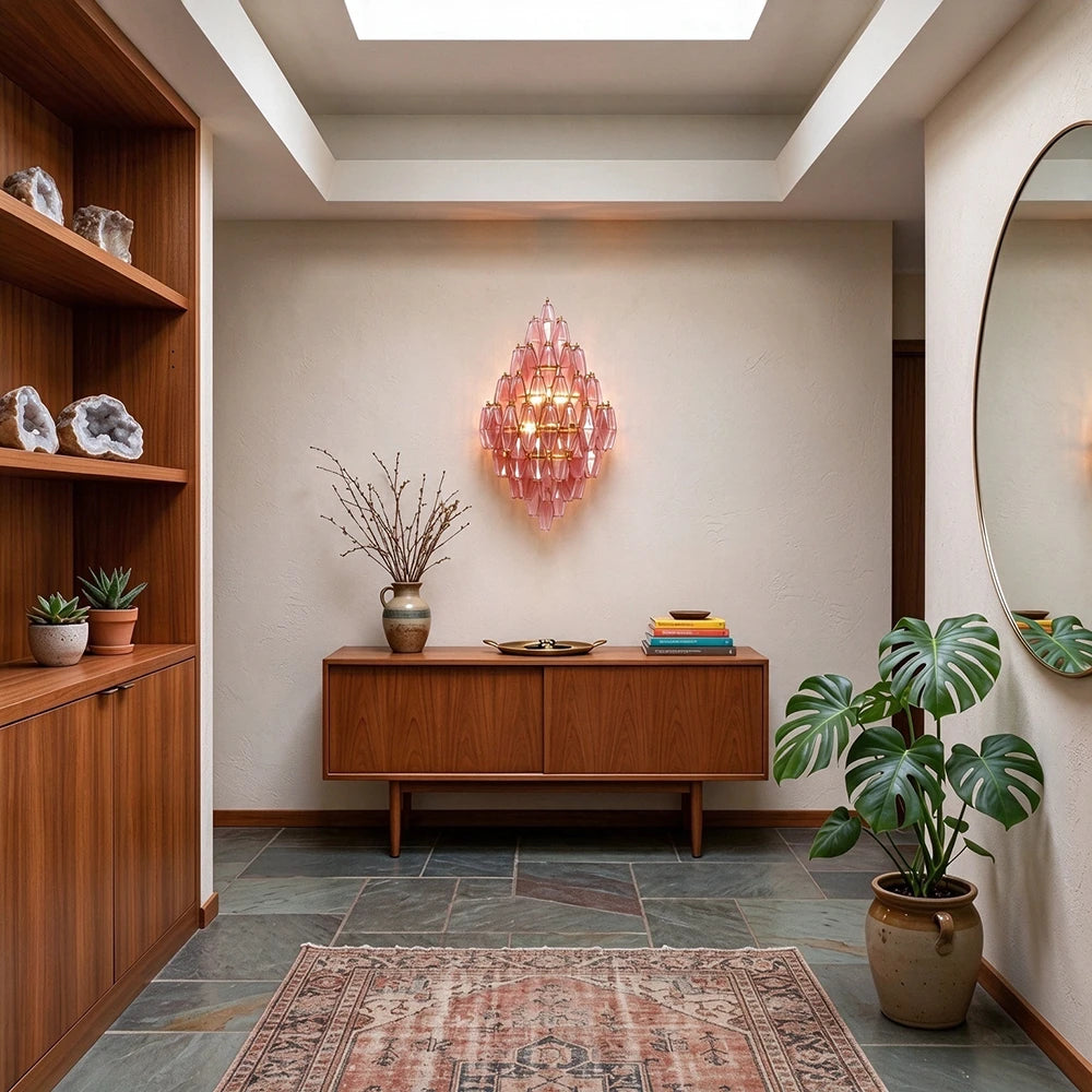 Vesper Tiered Geometric Wall Sconce