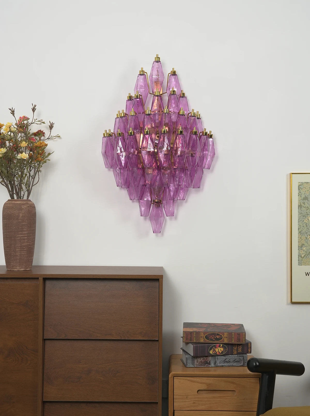 Vesper Tiered Geometric Wall Sconce