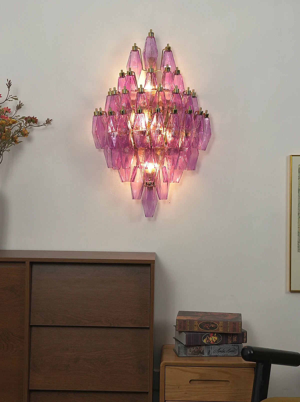 Vesper Tiered Geometric Wall Sconce