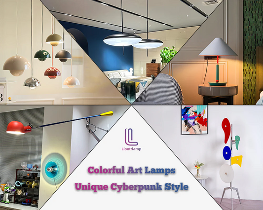 Colorful Art Lamps: Unique Cyberpunk Style