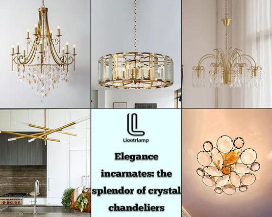 Elegance incarnates: the splendor of crystal chandeliers