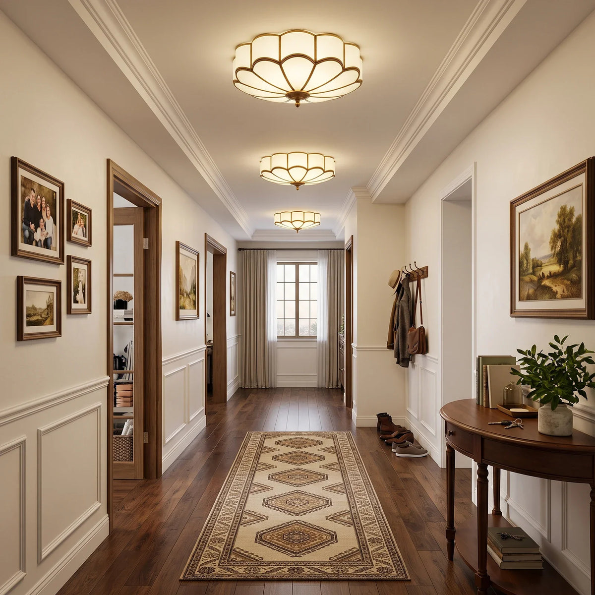 Brass Ceiling Light