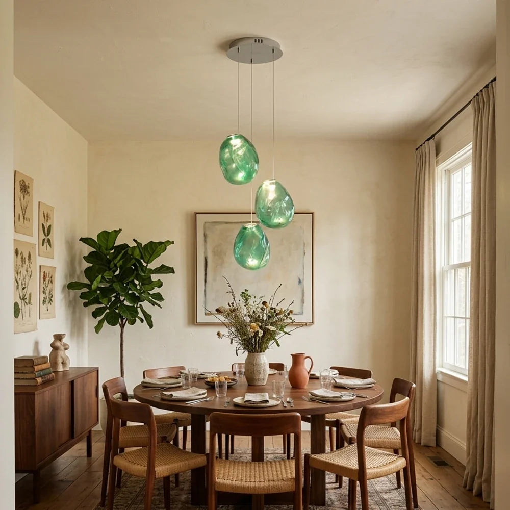 Glass Chandelier