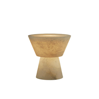 Conical Alabaster Table Lamp