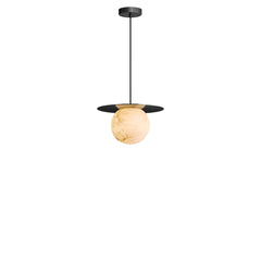 Disc Alabaster Pendant Light
