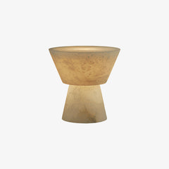 Conical Alabaster Table Lamp