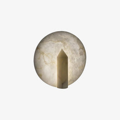 Geometric Alabaster Table Lamp