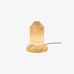 Alabaster Pyramid Table Light