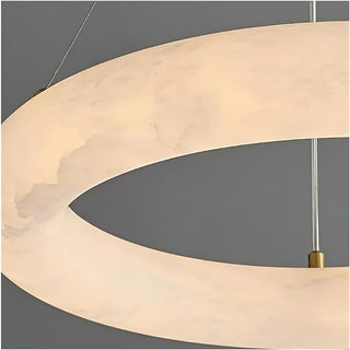 Halo Alabaster Pendant Light