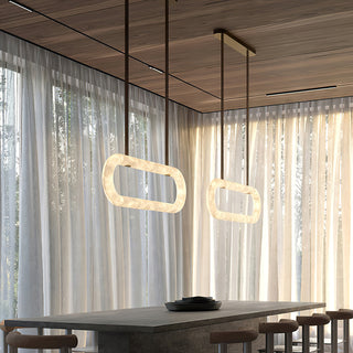 ODDA Snow Gypsum Pendant Light