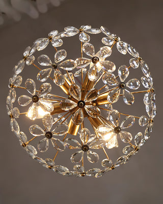 Blossom Crystal Flower Chandelier