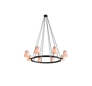 3D Corniche Circular Chandelier