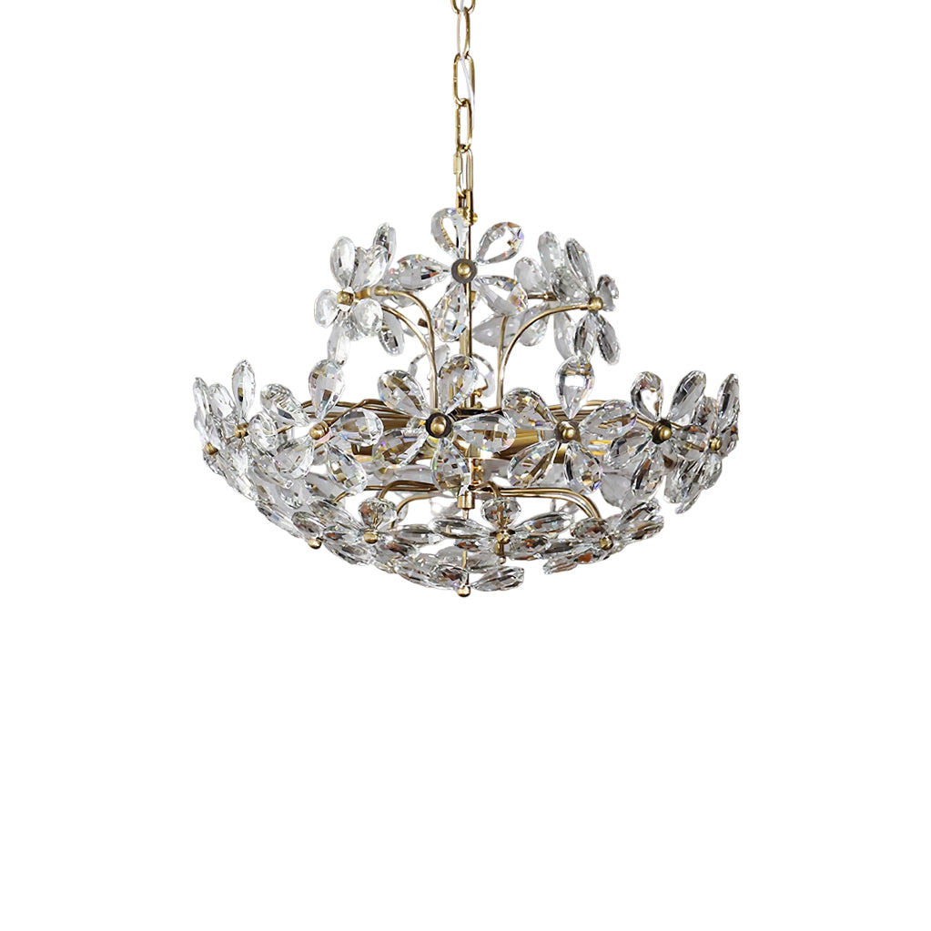 Blossom Crystal Flower Chandelier