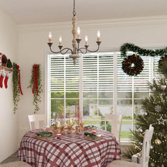 Rustic 5-Light Farmhouse Chandelier