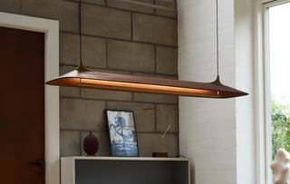 Mernoe walnut pendant lamp