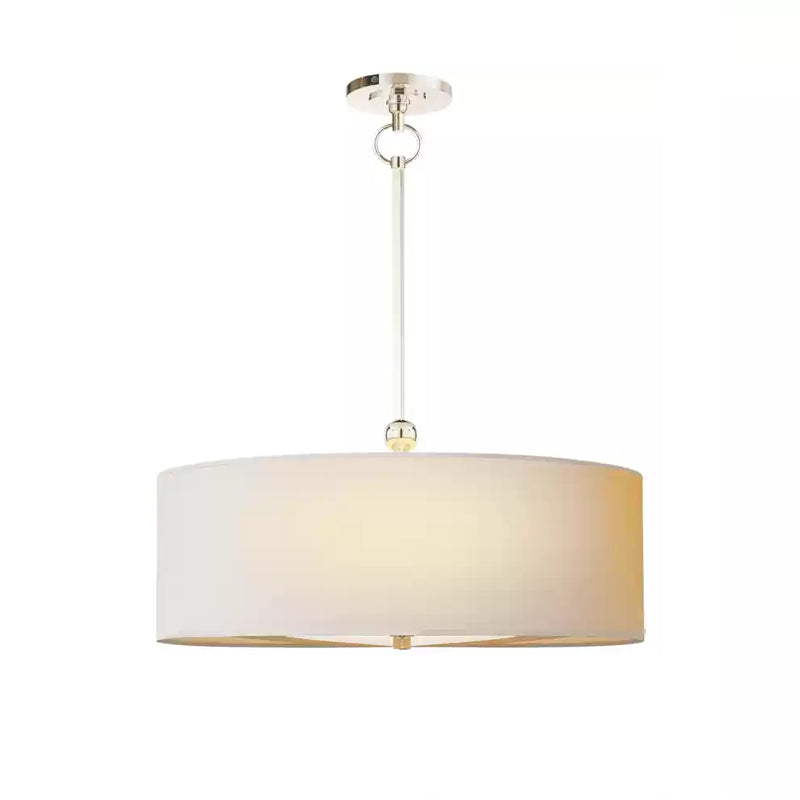 Reed Simple Drum Shade Pendant Light