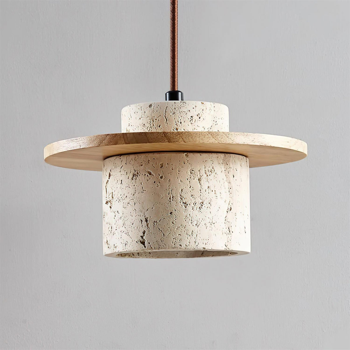Rustic Textured Cata  Stone Wall Lamp - view 11 | Liootrlamp