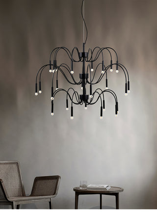 Globen Lighting Industrial Chandelier