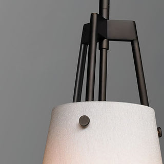 Modern Fabric Shade Corniche Pendant Lamp