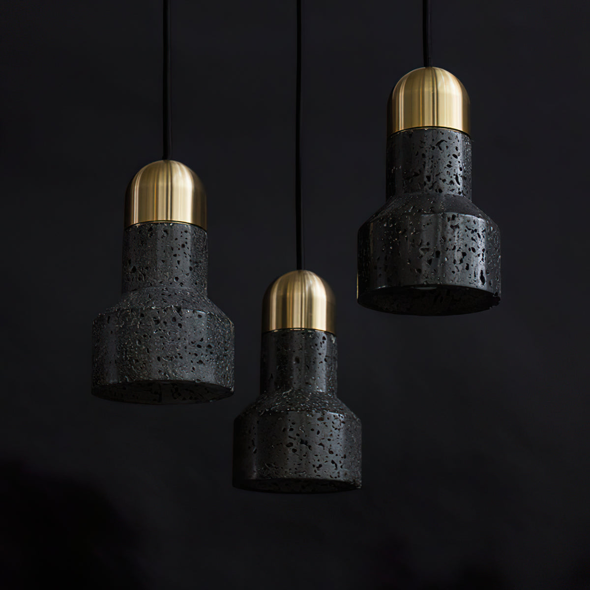 مصباح معلق Volcanic Rock Textured