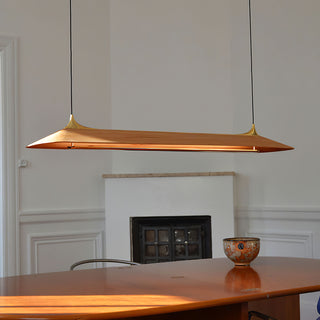 Mernoe walnut pendant lamp