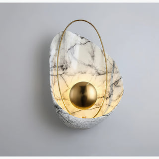 Artisan Shell Marble Wall Sconce