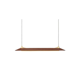 Mernoe walnut pendant lamp