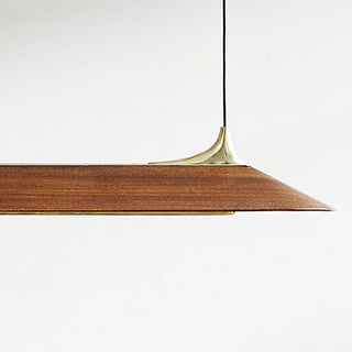 Mernoe walnut pendant lamp