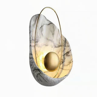 Artisan Shell Marble Wall Sconce