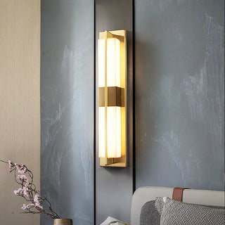 Polished Brass Lumina Outdoor Wall Lamp