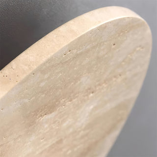 Minimalist Stone Disc Ceiling Light