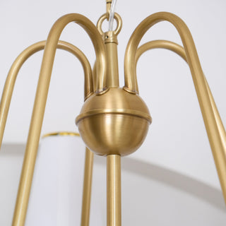 Gold Two-Tier Montreuil  Chandelier