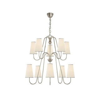 Gold Two-Tier Montreuil  Chandelier