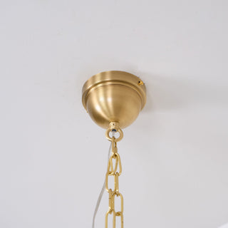 Gold Two-Tier Montreuil  Chandelier