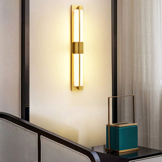 Polished Brass Lumina Outdoor Wall Lamp