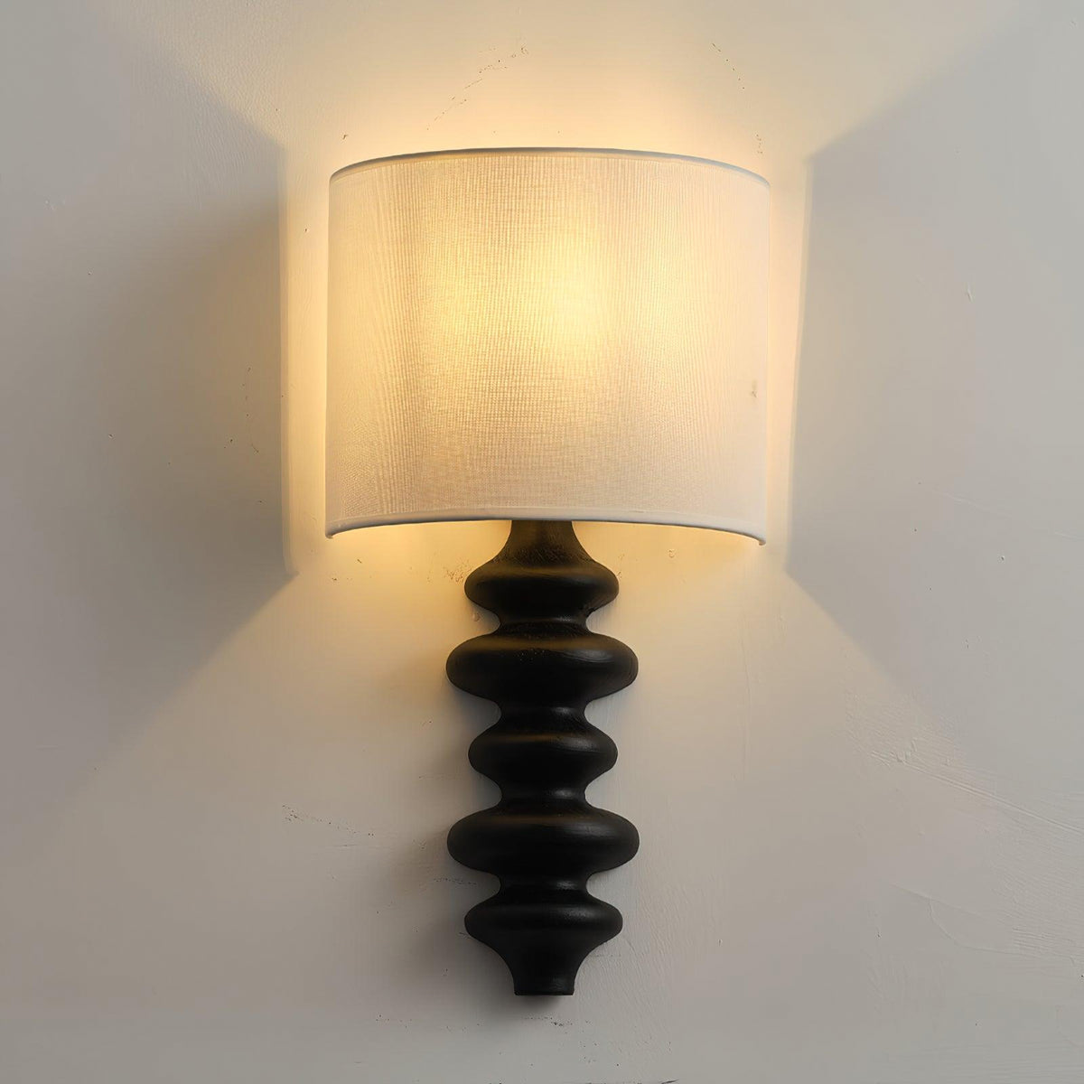 fishbone solid wood wall lamp