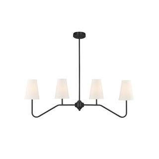 Daphne Brass Linear American Chandelier