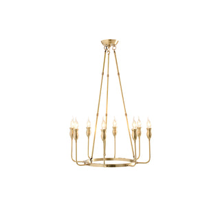 Classic ring candlestick chandelier