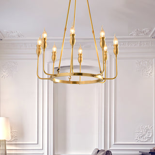 Classic ring candlestick chandelier