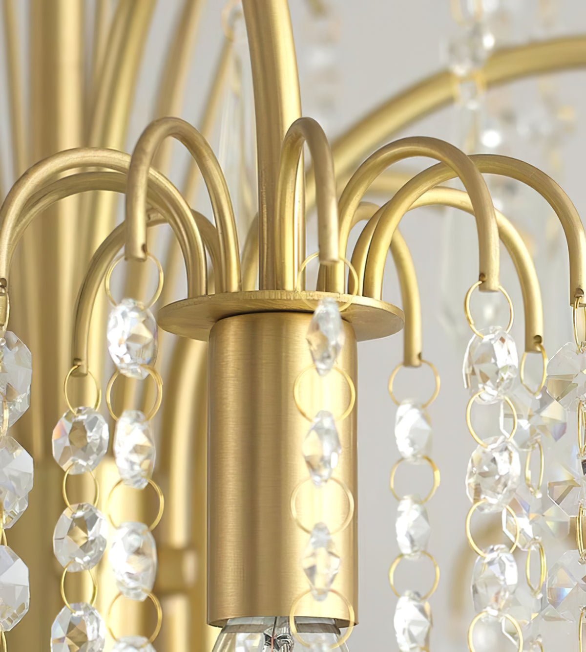 Waterfall Multi-Light Chandelier - view 12 | Liootrlamp