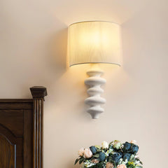fishbone solid wood wall lamp