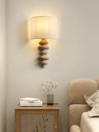 fishbone solid wood wall lamp