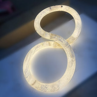 Helix Alabaster Pendant Light