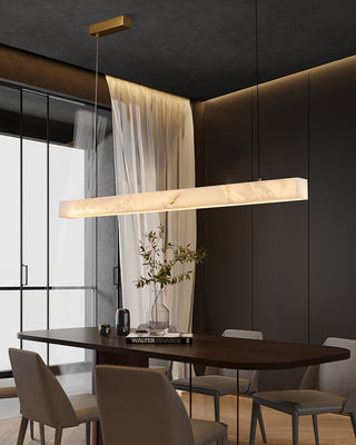 Linear Alabaster Pendant Light