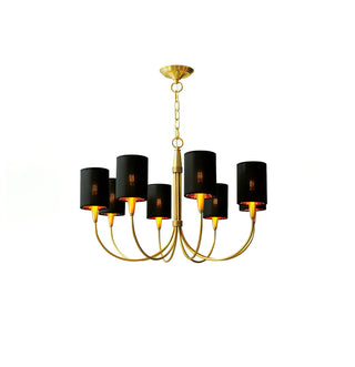 Quincy Black Chandelier