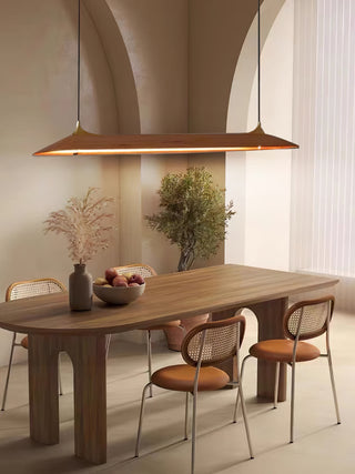 Mernoe walnut pendant lamp